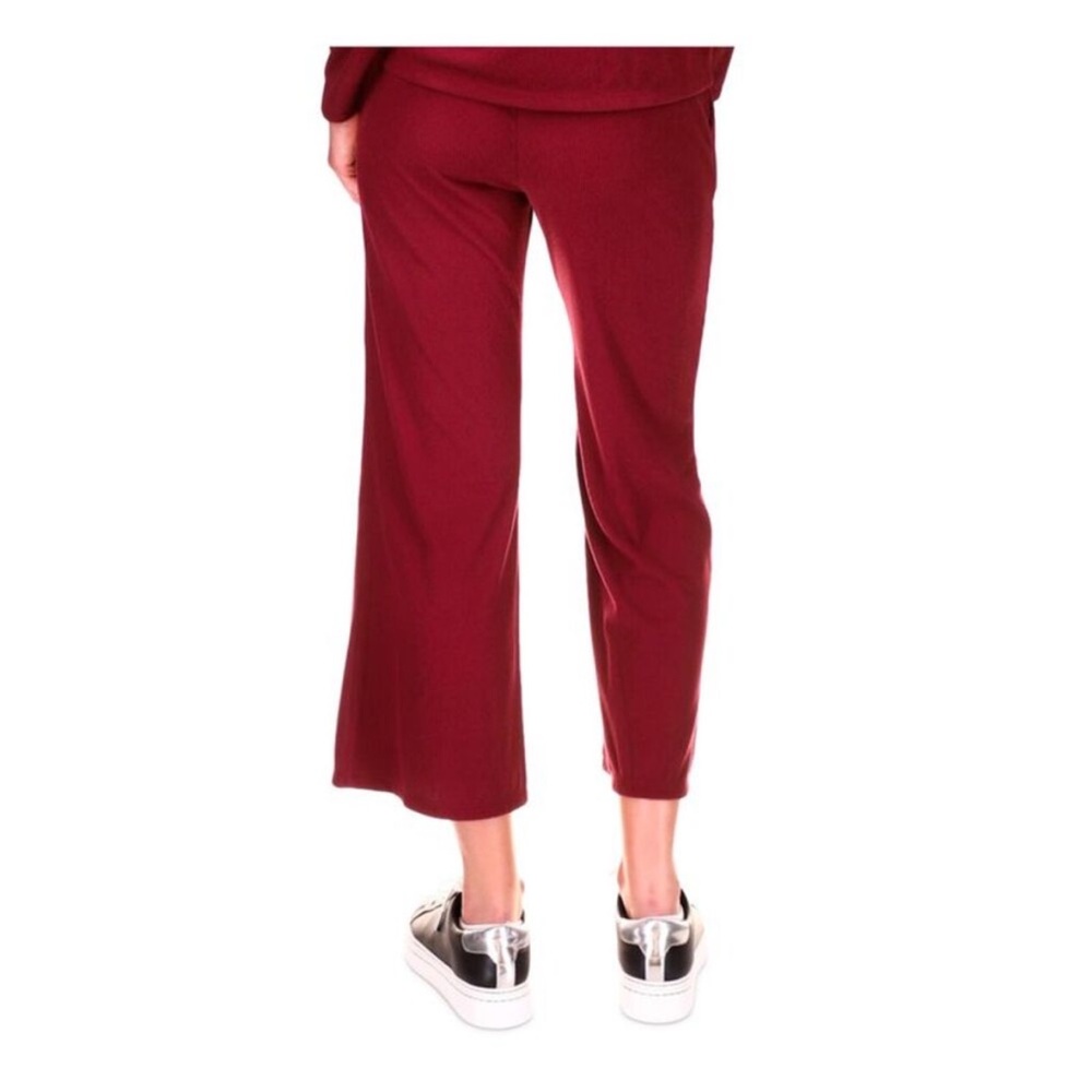 NWT MICHAEL by Michael Kors Cropped Ribbed Lounge Gaucho Pants XL - Picture 2 of 8